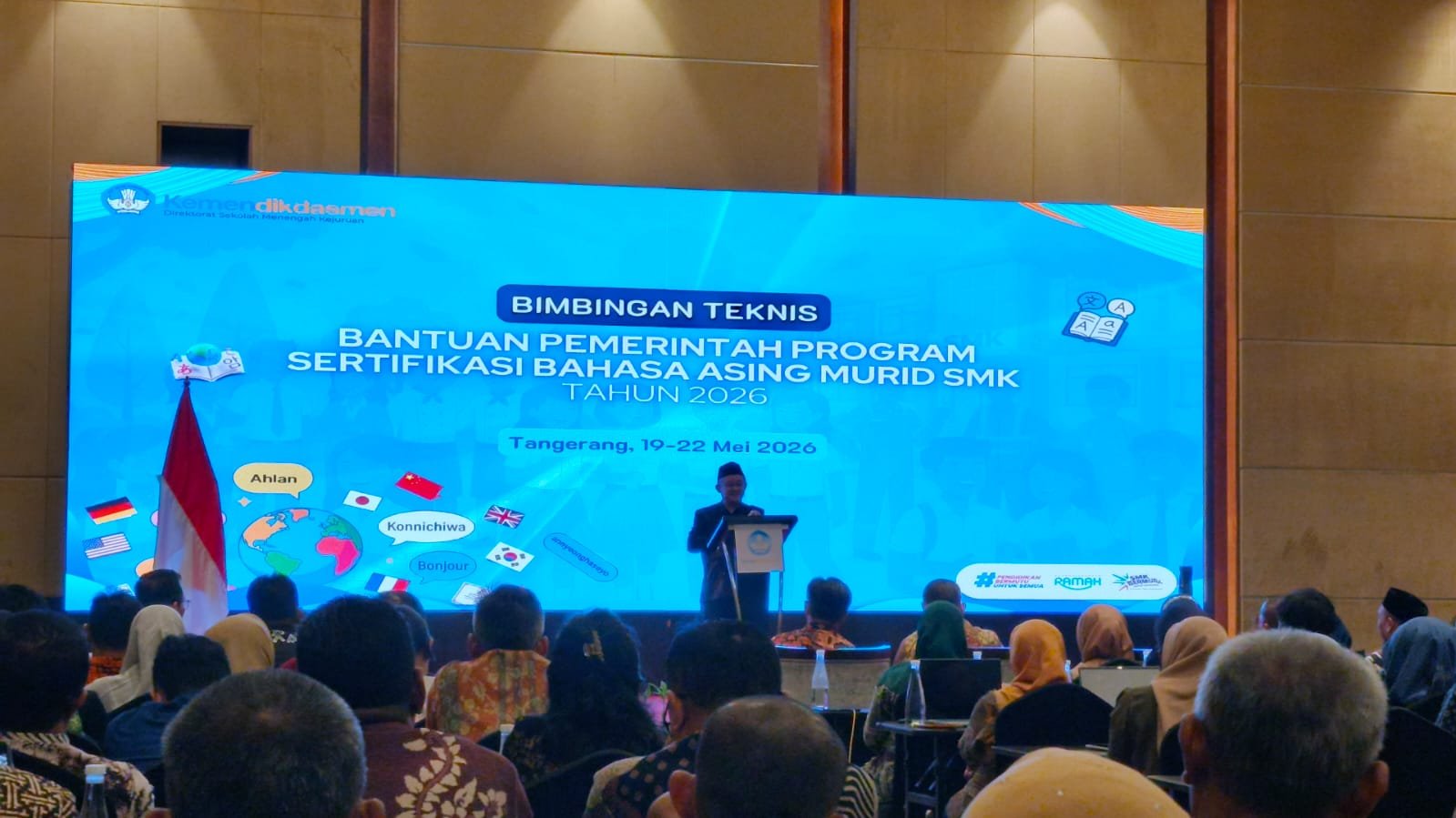 Bimbingan Teknis Program Sertifikasi Bahasa Asing Murid SMK Tahap II Tahun 2026